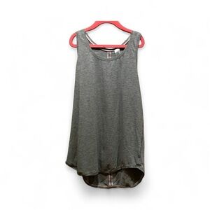 Ivivva Girls Gray Cut Out Tank Top Size 14 Lululemon